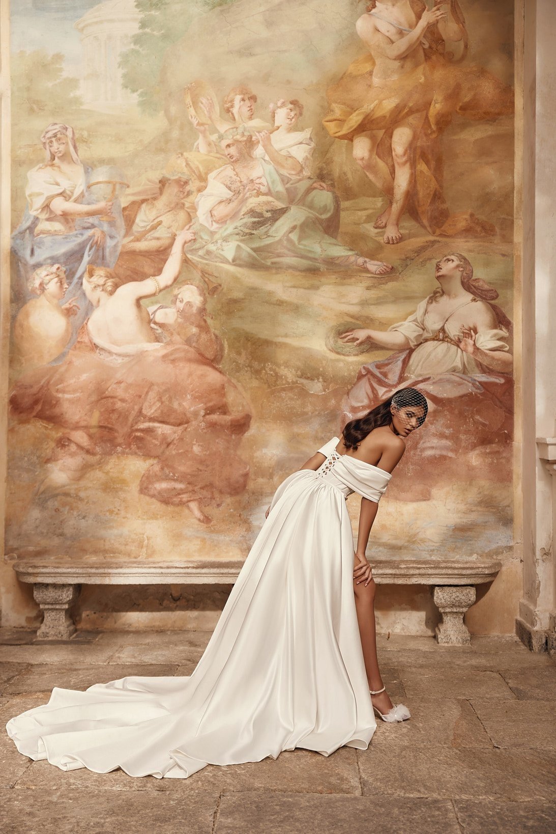 Olya Mak Sample Sale Diamante Dress and Shannon Overskirt